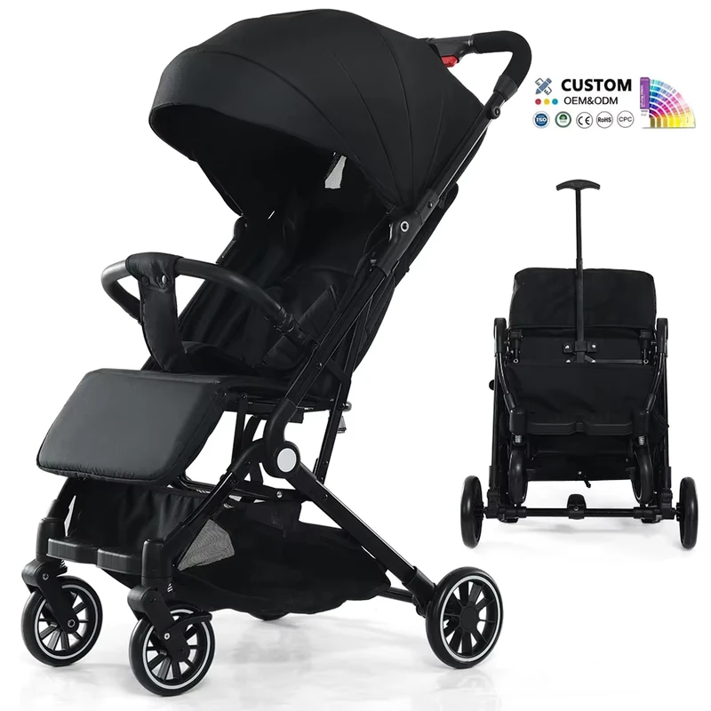 Coches Para Bebes. Lightweight Compact Stroller Baby Carriage Puschair Custom Foldable Baby Strollers Prams for Travel Airplane