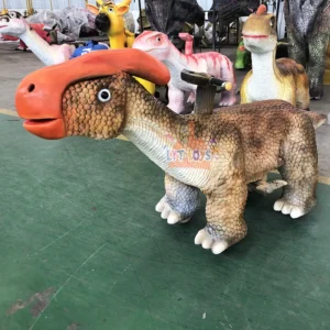 Coin Operated Animal Ride Dinosaur Ride on Toy Mall Happy Electric Animal Ride Kids