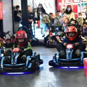 Coin Operated Karting Series Manual Start Remote Control Go Kart Kiddie Ride Arcade Games for Children