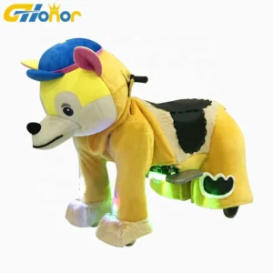 Coin Operated Kids Ride On Animal Toy Amusement Game with English Language Support