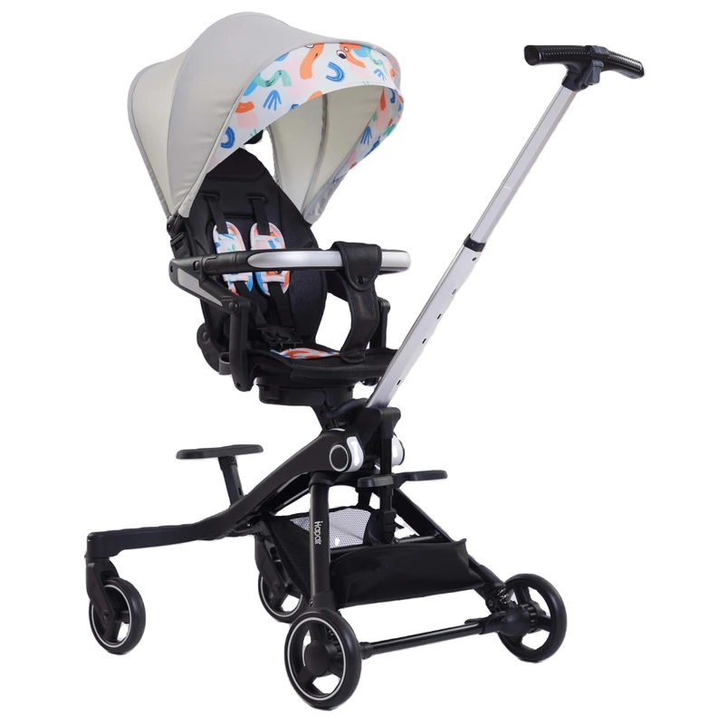Collapsable Lightweight Stroller Baby Stroller Removable Baby Carriage Stroller