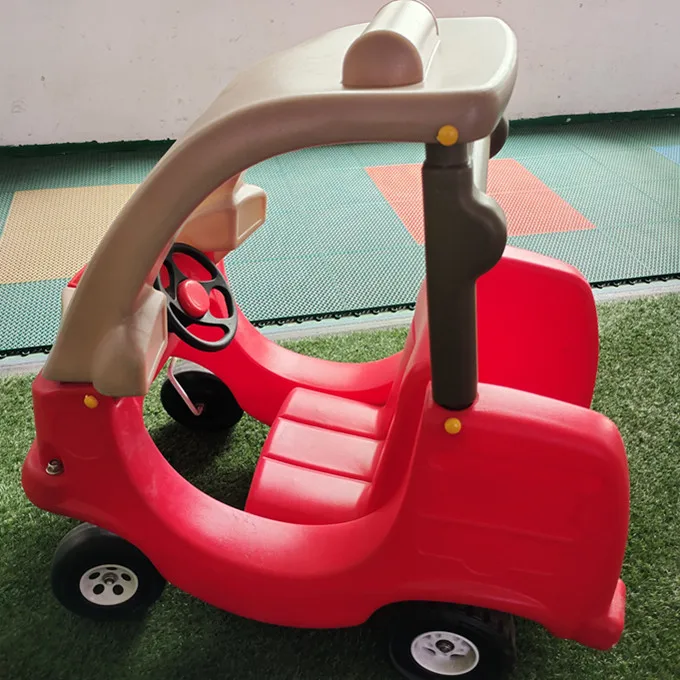 Colorful Cute Toddler Riding Plastic Toy 4 Wheel Ride on Car