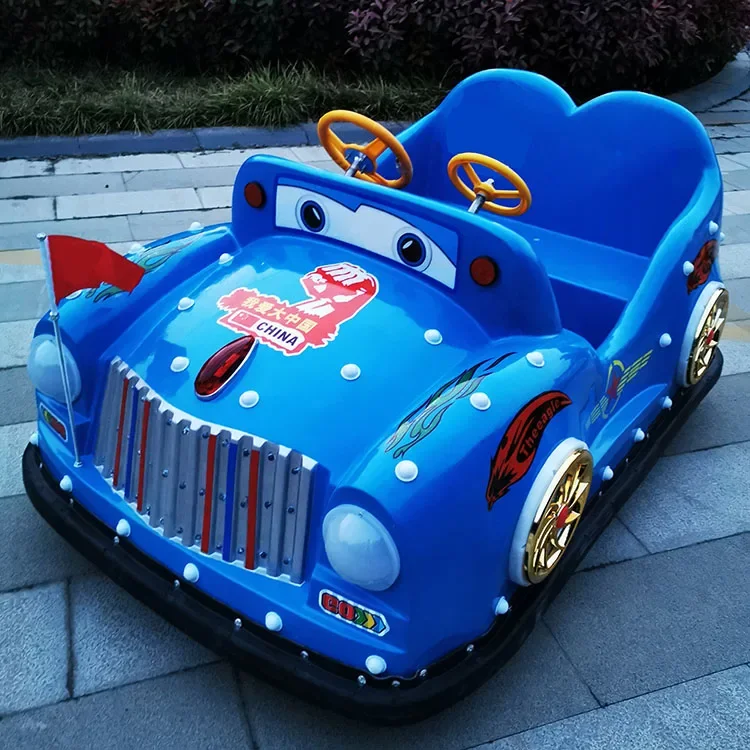 Colorful LED Amusement Park Electric Ride on Car Kids Bumper Car