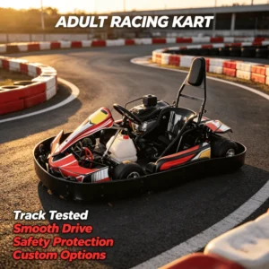 Commercial 8HP 4-Stroke Gasoline Go Kart Professional Rental Karting Car with Hydraulic Brake Laser Welded Frame