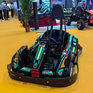 Commercial High Speed Indoor Electric Go Kart for Kids Durable Plastic and Metal Drift Karting Cart
