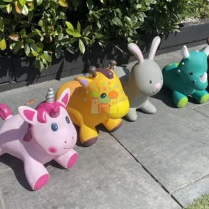 Commercial Inflatable Ride on Bouncer Hopping Toys Gifts for Toddlers Bouncing Horse Animal Hoppers