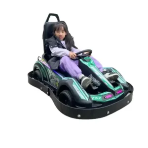 Commercial Kids Electric Go Kart with Remote Control Timer Graphene Battery Reliable Manufacturer Karting Cars for Sale