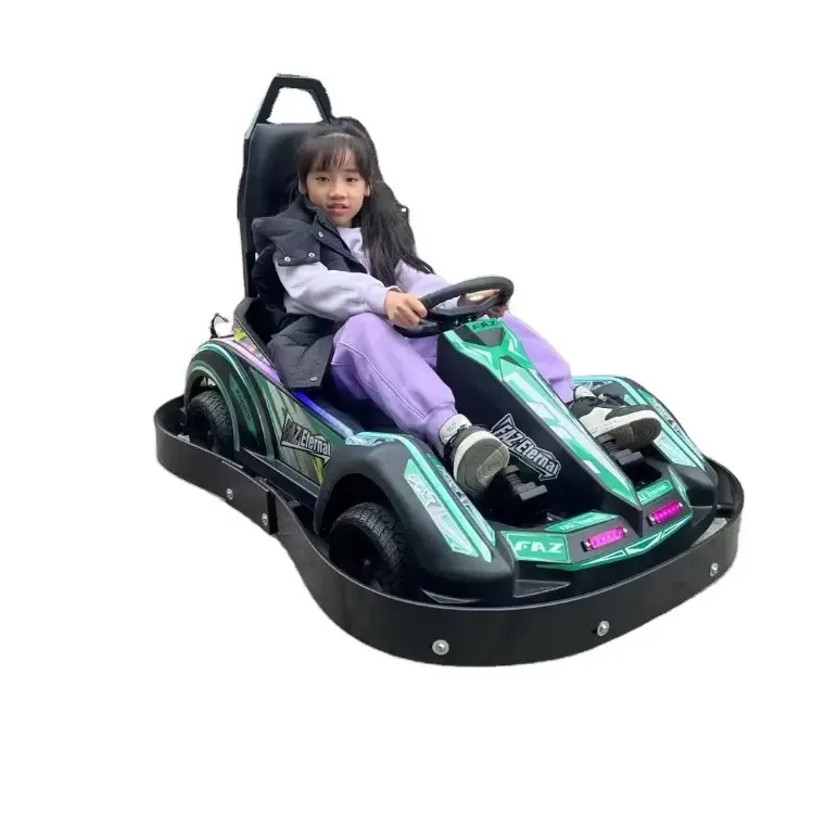 Commercial Kids Electric Go Kart with Remote Control Timer Graphene Battery Reliable Manufacturer Karting Cars for Sale