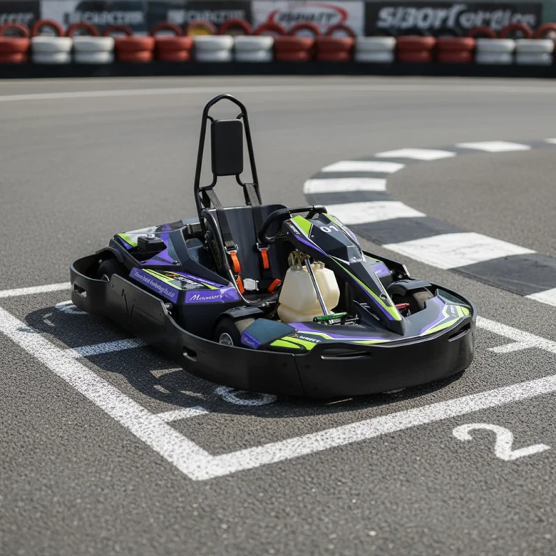 Commercial Professional 80km/h 200cc Gasoline Engine Racing Go Kart for Adult Track Rental