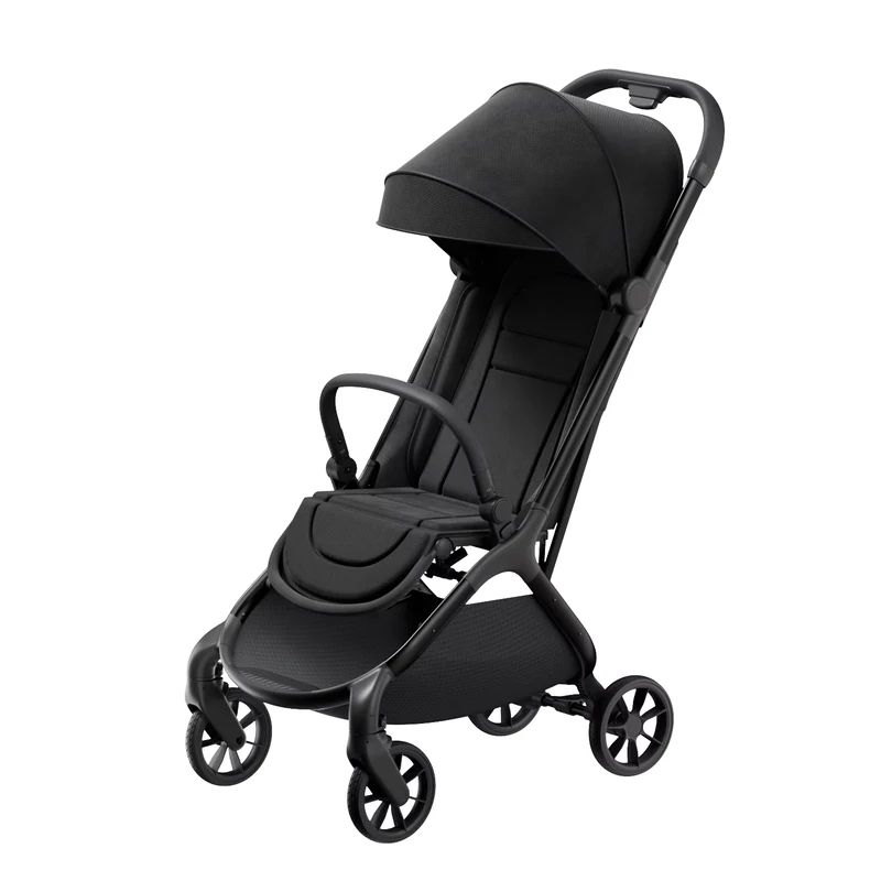 Compact Lightweight Aluminum Alloy Oxford Fabric Foldable 3-Fold Portable Travel Baby Stroller for 0-3 Years Old OEM ODM
