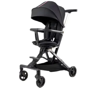 Compact Travel Baby Stroller Lightweight Aluminium Frame with Customized Colors and Black Design