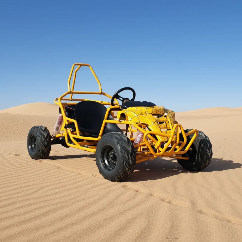 Compact off Road 4WD Electric Go Kart EPA Eec Certified 50 70km Range 50Km h Speed for Amusement Parks