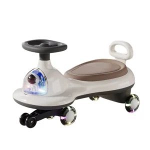 Cool Music Lights Baby Swing Rocking Car Four Wheel Cute Colorful Plastic Made China 2 6 Years Old Factory