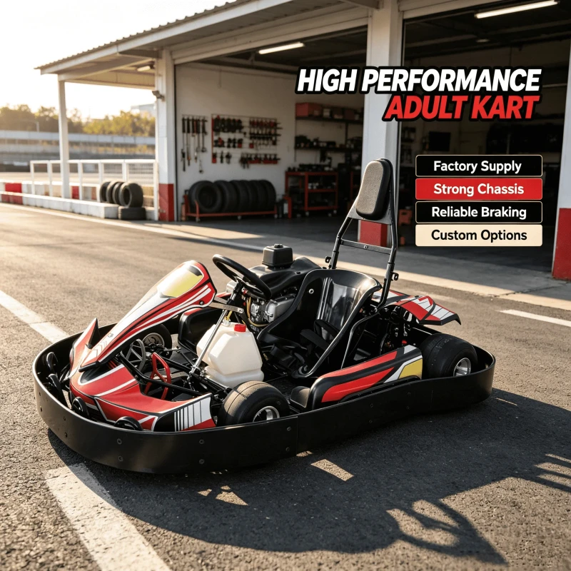 Cost Effective Adult Petrol Go Kart Reliable Performance for Small Business and Personal Entertainment