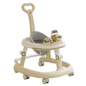 Cross border Infant Walker 6-3 Years Anti rollover Multifunctional Foldable Plastic Baby Walker 10KG Load Capacity
