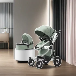 Custom Aluminum Lightweight Foldable 3 in 1 Baby Stroller with Car Seat Walkers & Carriers 4 Wheel 0 3 Years