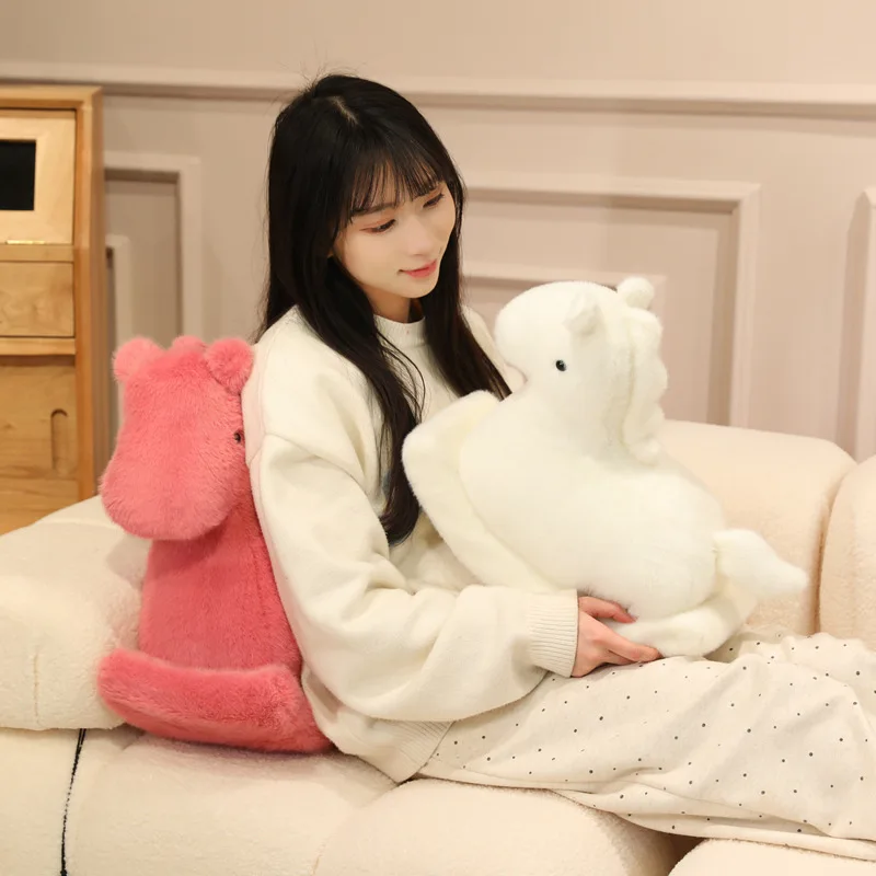 Custom Eco Friendly Kid Toy Cute Soft Unicorn Plush Toy Dolls Children Ride on Animal Toy Home Decor Gifts Polyester