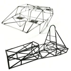 Custom Go Kart Frame Steel Tube Racing Chassis CNC Mandrel Bending Welding Powder Coated Electric Vehicle Frame OEM