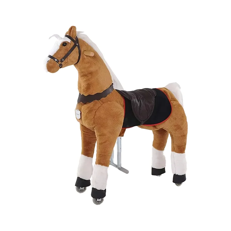 Custom Horse Great Present for Children Action Pony Toy Ride on Large for Children to Adult