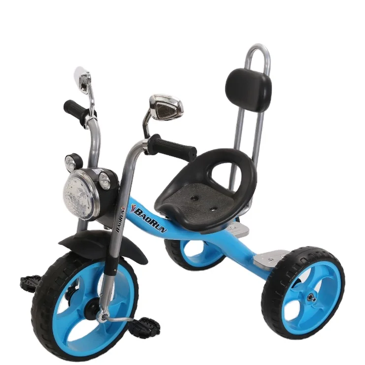 Custom Tricycle for Kids Baby Tricycle with Big LED Light and Music