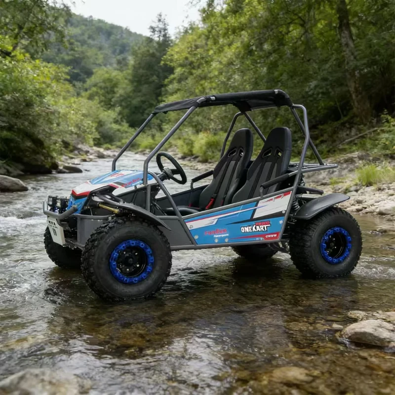 Customizable 180CC 4 Stroke Gas Go Kart UTV Off Road Outdoor Park Tricycle for Adult Beach Buggy 4x4 Disc Brake Chain Drive