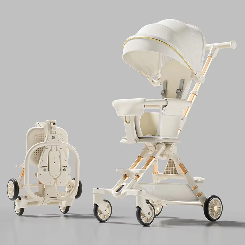 Customizable Baby Stroller Lightweight and Foldable Baby Four wheel Stroller