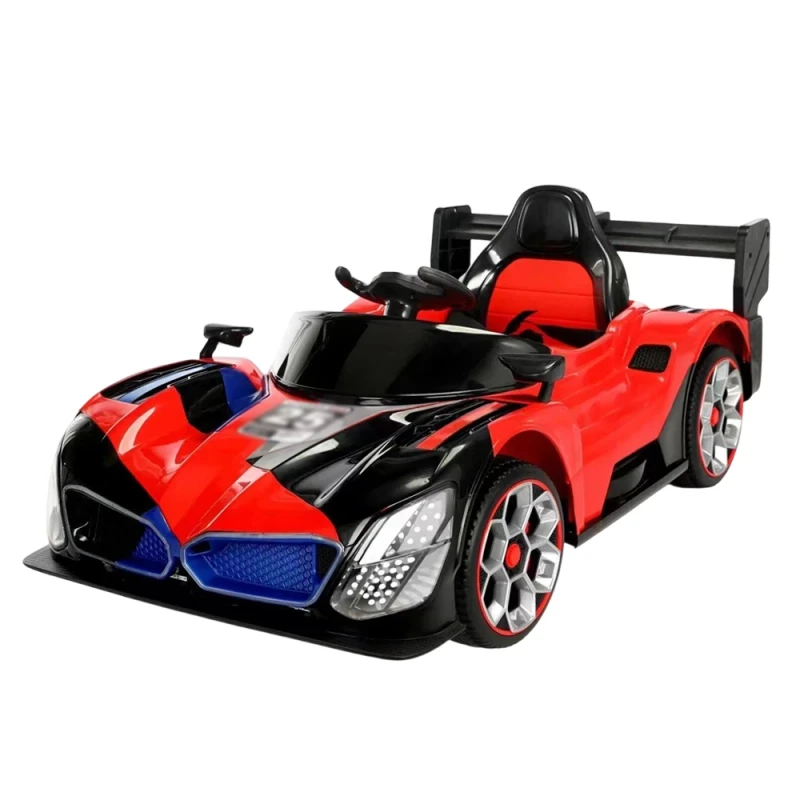 Customizable Children's Electric Go kart Remote controlled Electric Vehicle with Lights and Music Toy Car