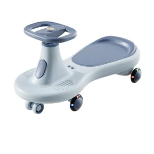Customizable Children’s Twister Car Silent Roller Scooter with Music for 0 4 Years Old Anti rollover Adults Can Ride