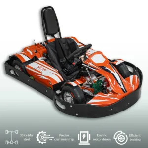 Customizable Electric Go Kart Amusement Park Indoor Playground Ride Kids Adults Racing Go Kart
