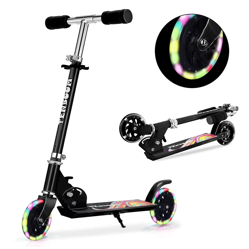 Customizable Kids Scooter with PU Wheel Customized Aluminum Alloy Scooter with Two Wheels