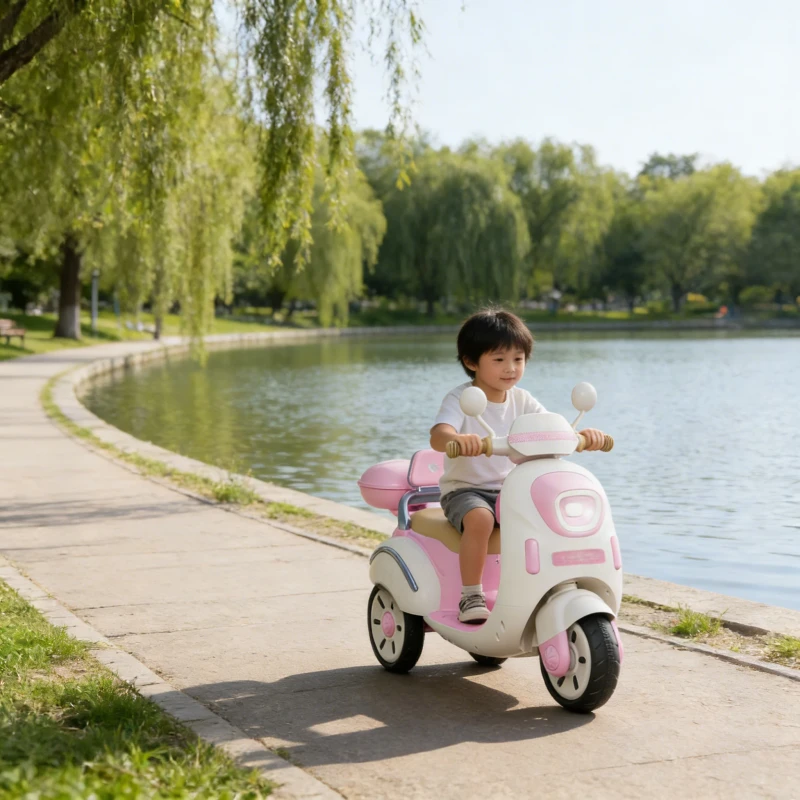 Customizable Tricycle Electric Bike for Kids 3 Wheels Educational Gift