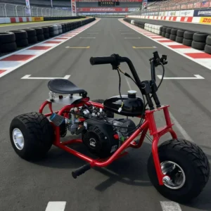 Customize 212cc 4 Stroke Tricycle Kart 5-Inch Tires Top Speed 60km/h Off-Road Tricycle for Children and Adults Drift Racing Kart