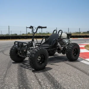 Customized 208cc Off Road Go Kart Racing with 8 10 Inch Tires Terrain Gas Pedal Go Kart Adult Outdoor Affordable Luxury Sports