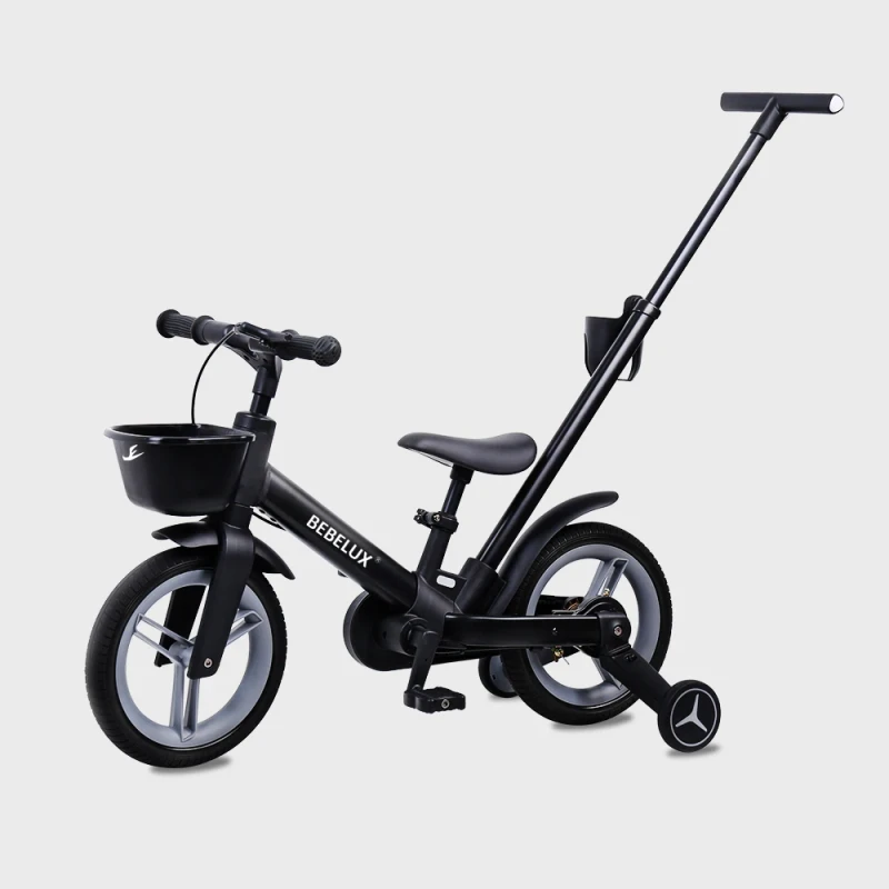 Customized 5 in 1 Bike for Kids 2 to 5, Lightweight Children Bicycle, Adjustable Toddler Training Wheels Bikes