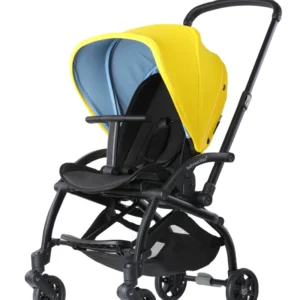 Customized Color 2 in 1 Baby Trolley Travel Stroller with Two Way Foldable Aluminium Frame 0-3 Years Old