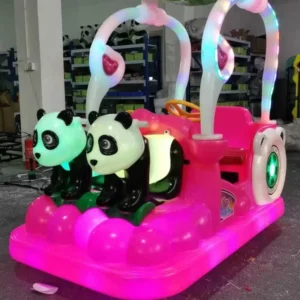Customized Kids Ride on Bumper Cars with Remote and Timing & Music&LED for Shopping Mall Park Attractions Ride on Racing Games
