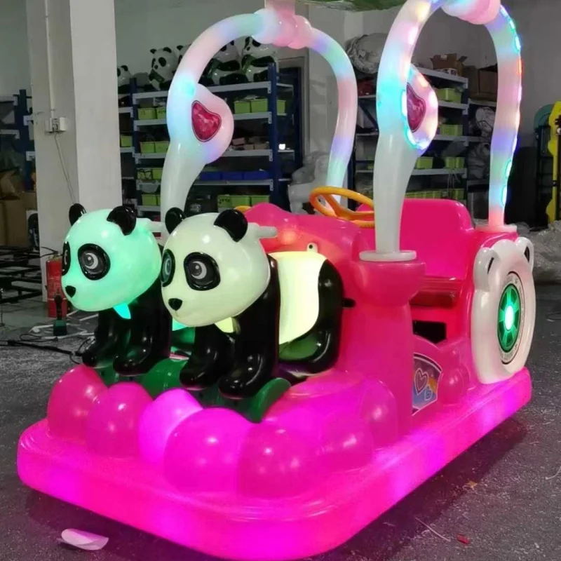 Customized Kids Ride on Bumper Cars with Remote and Timing & Music&LED for Shopping Mall Park Attractions Ride on Racing Games