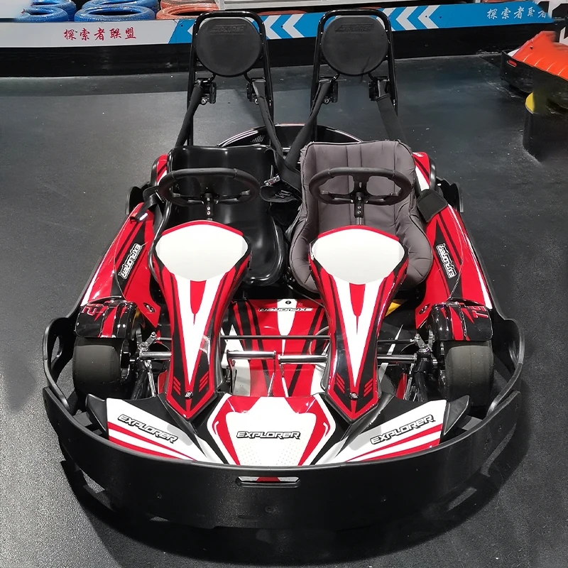 DOUBLE SEAT Professional Outdoor Electric Go Kart Karting Cars New Style Go Kart Kits for Adult Factory Customization