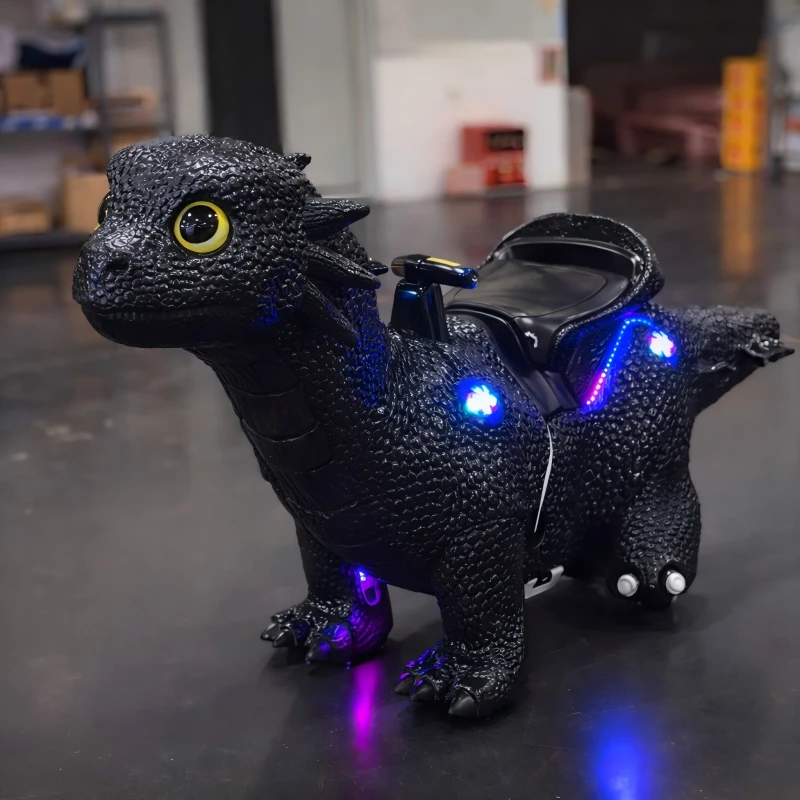 Dinosaur Animal Ride On Toy for Kids Electric Walking Ride Entertainment Equipment