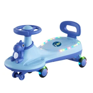 Dinosaur Design Unisex Kids’ Ride-on Swing Car Battery-Powered 12V for 5 to 7 Years Metal & Plastic
