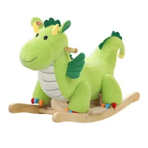 Dinosaur Rocking Horse First Birthday Gift Children’s Rocking Horse Plush Rocking Horse Toys