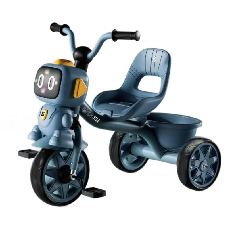 Direct Factory Sale From China Kids 1-4Years Old Baby Tricycle 3-Wheel Bicycle Plastic Material for Children's Tricycles Bike