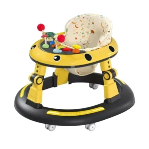 Direct Factory Sale Multifunctional Durable Plastic Baby Walker with Light and Music Toy for 6 to 15 Months Old Babies