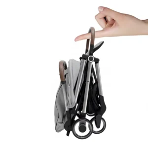 Direct Manufacturer Aluminum Alloy Folding Baby Stroller Can Sit Recline One touch Lightweight Travel Stroller Baby CE