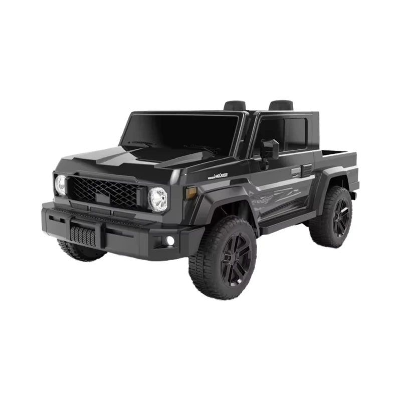 Direct Sale Unisex Kids Electric Ride On Rechargeable Remote Control Vehicle Music LED Light PP Plastic Children's Ride On Car