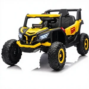 Double Electric Ride on Car Toy for Boys and Girls Children’s Remote Control Off Road Vehicle
