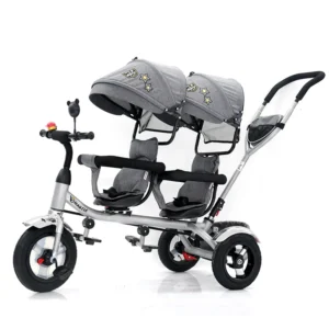 Double Stroller for Infant and Toddler Lightweight Tandem Baby Stroller Extra-Large Storage Basket Age 1-7 Years Old Kids