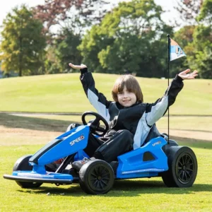 Drift Ride on Cars 24v Racing Ride on Go Kart Kids Electric Toy Cars Ride on Cars for Big Kids Go Kart
