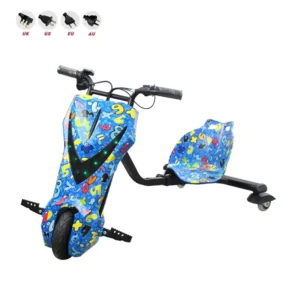 Drifting Scooter Kids Three Wheel Electric Motorized Drift Tricycle for Sale Drift Trike Fastest Gas Powered