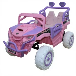 Dual seater 12V Rechargeable Battery Ride on Car Girls Kids Electric Car with Remote Control Electric Toy Cars for Kids to Drive